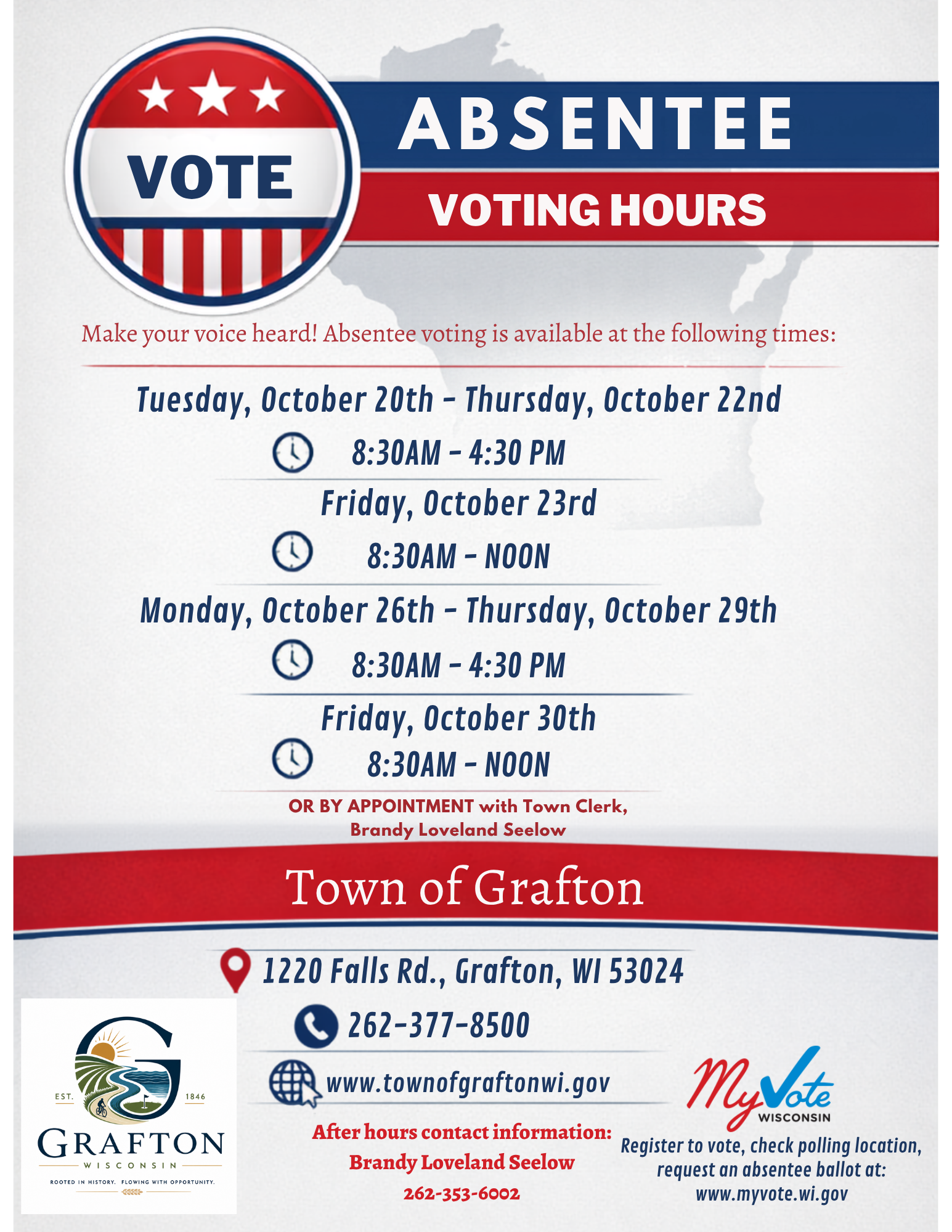In Person Absentee Voting